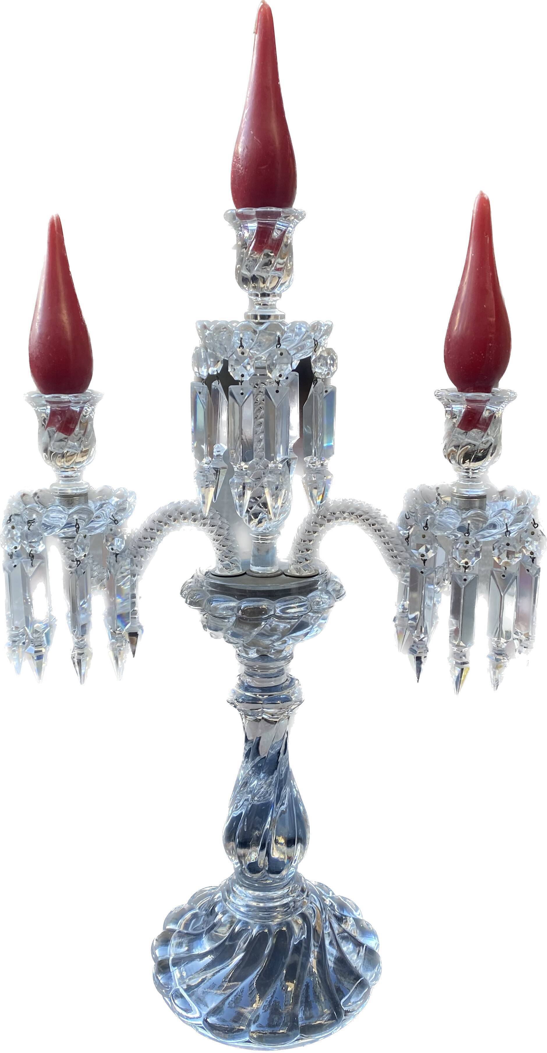 Baccarat crystal chandelier - 70s