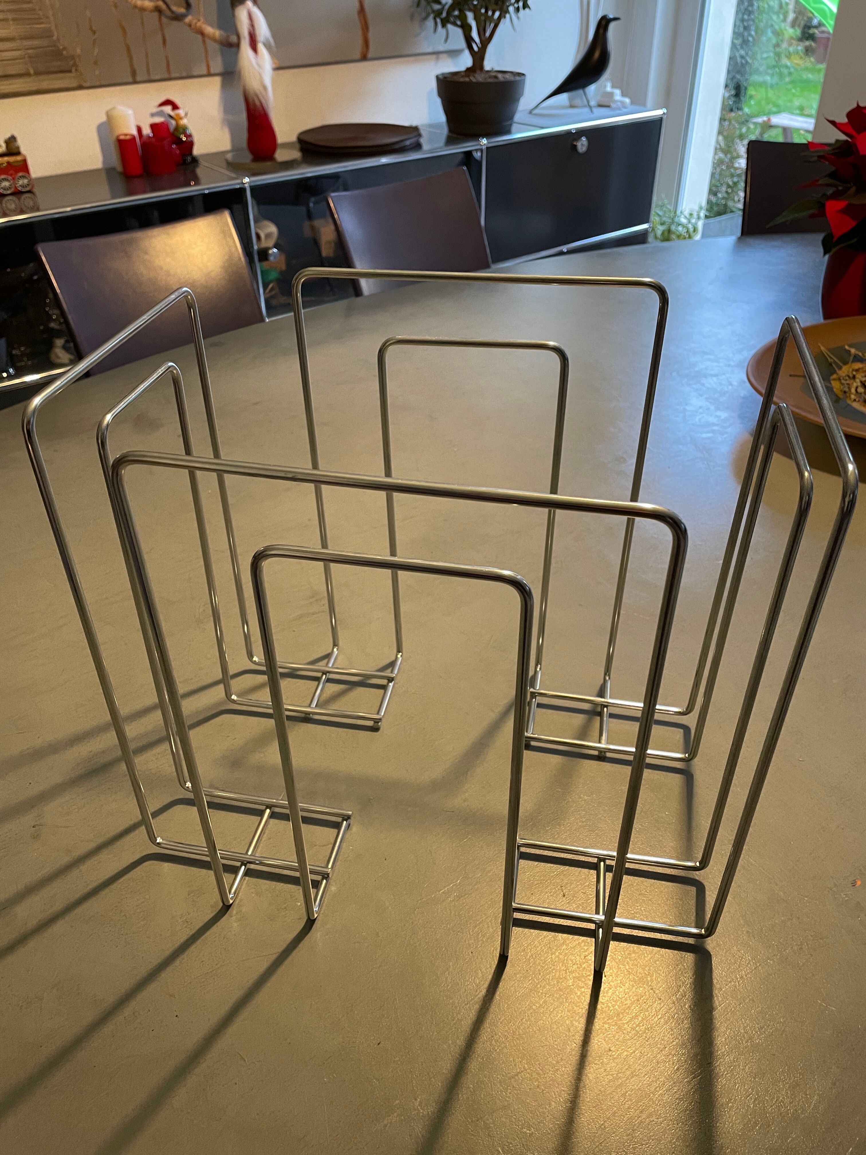 Willi Glaser for TMP magazine holders