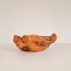 Large organic bowl made of Scandinavian burl wood, modern Swedish, folk art, circa 1960.