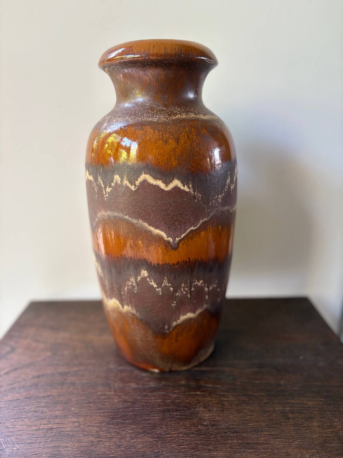 vintage scheurich keramik ceramic vase from the 70s
