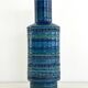 Aldo Londi XL Vase in Rimini Blue Decor for Bitossi, 1960s