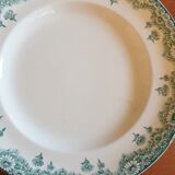 Six assiettes longwy modèle chatenet
