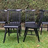 Suite of 6 Fanett chairs by Ilmari Tapiovaara