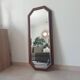Miroir octogonale vintage biseauté années 70/80