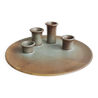 Ceramic candlestick - studio pottery