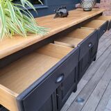 Solid wood tub restyled