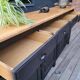 Solid wood tub restyled