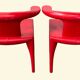 Paire de chaises Veronica pour CasasAfra & Tobia Scarpa