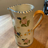 Ceramic carafe pitcher