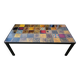 Roche Bobois French ceramic coffee table 1970s Vintage