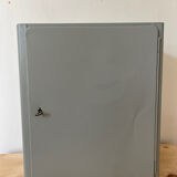 Metal pharmacy cabinet