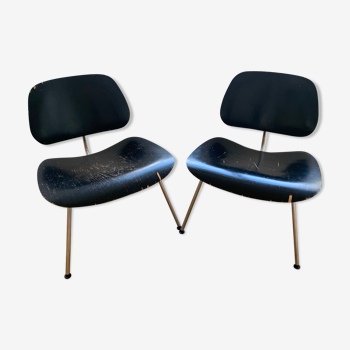 Pair of LCM chairs by Ray and Charles Eames for Herman Miller