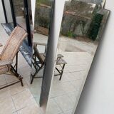 Duo bevelled mirrors - 150x42cm