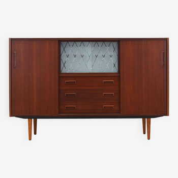 Teak highboard, Danish design, 1970s, production: Denmark