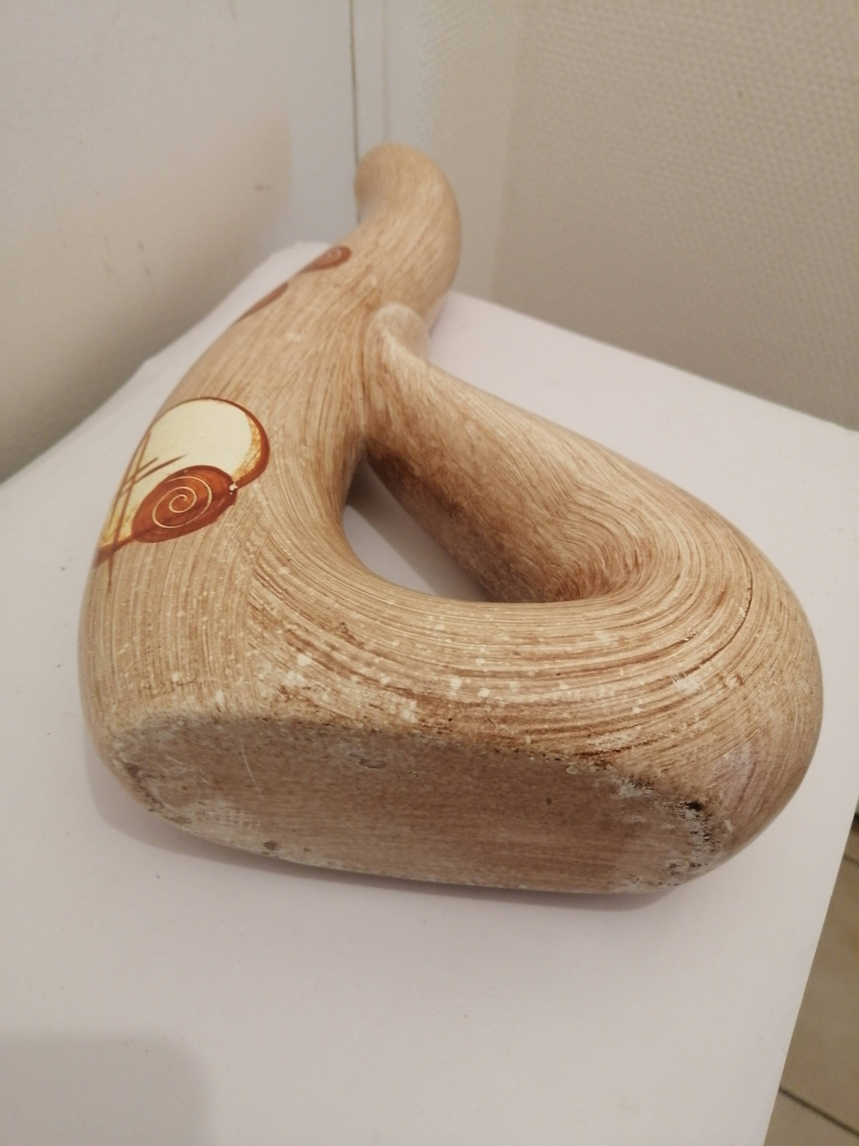 VINTAGE CERAMIC VASE FROM THE 60s/70s
