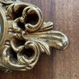 Golden rockery mirror