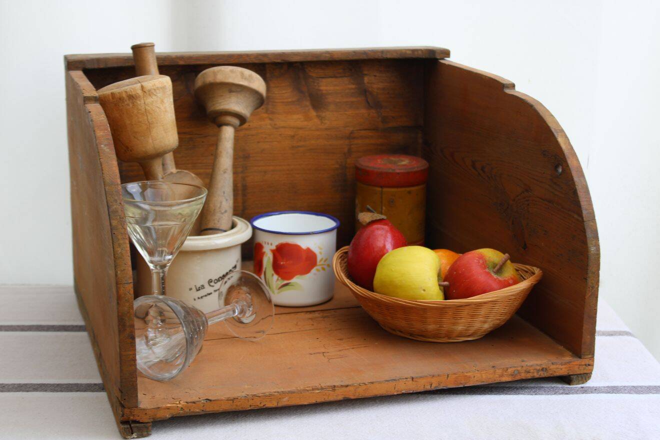 Old washhouse bench