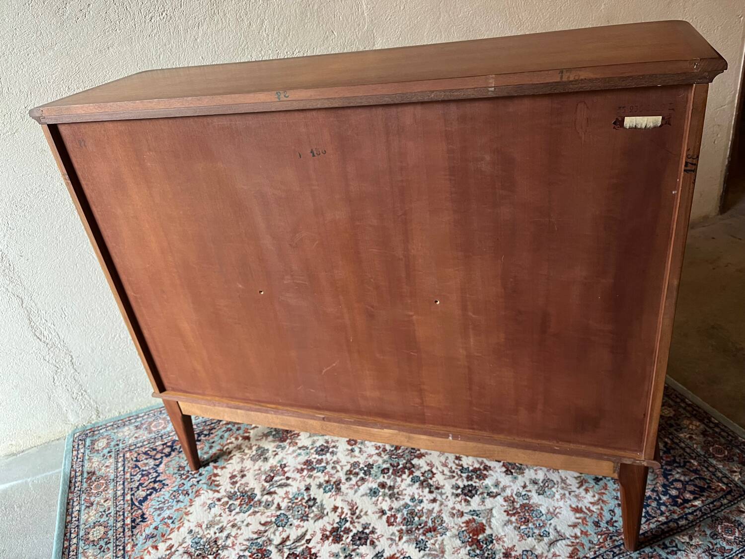 Scandinavian teak bar cabinet from the 1960s