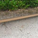 Farmhouse table in solid oak raw wood