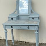 Louis XVI style dressing table with mirror