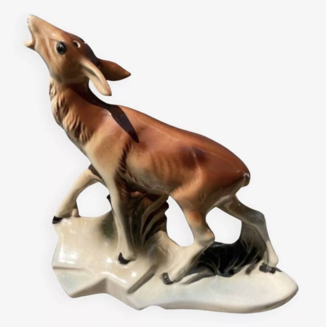 Vintage ceramic doe