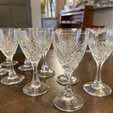 Beautiful lot of crystal glasses from Saint Louis