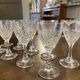 Beau lot de verres en cristal de Saint Louis