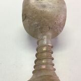 Vase scavo en verre de murano