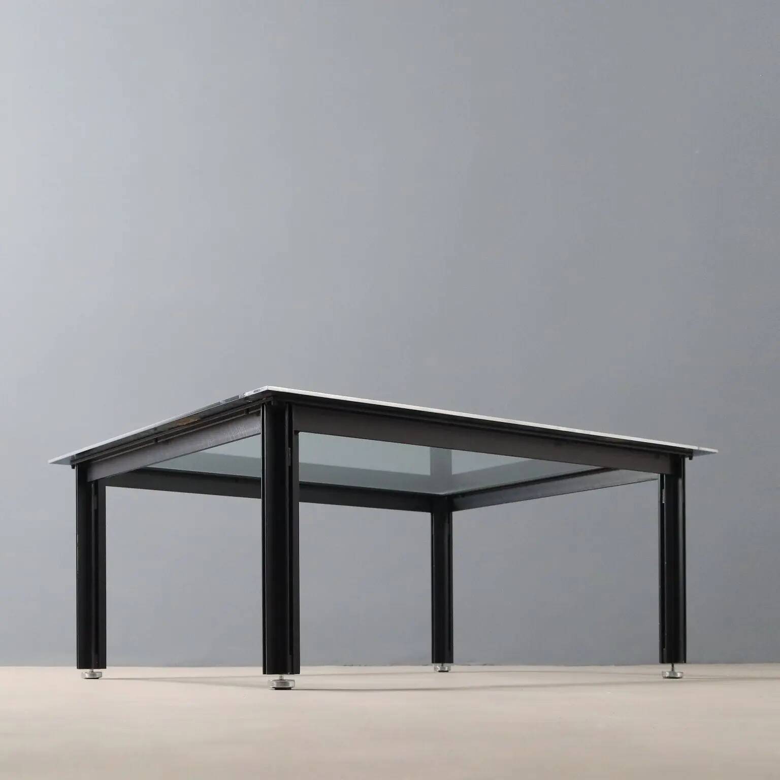 Azucena coffee table "Fasce Cromate" vintage design L. Caccia Dominioni