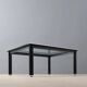 Azucena coffee table "Fasce Cromate" vintage design L. Caccia Dominioni