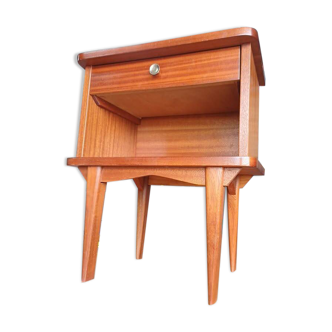 Nightstand / Small Vintage Mid-Century Table from the 1960s