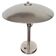 1930s big Bauhaus chrome table lamp, Czechoslovakia