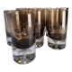 Set of 11 glasses, design by Roland Pösch Gral Glas, vintage 70s.