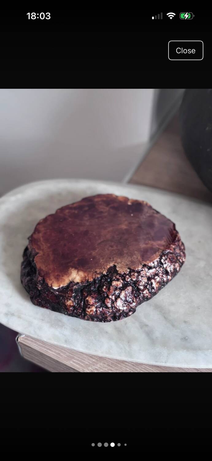 Onyx ashtray art deco