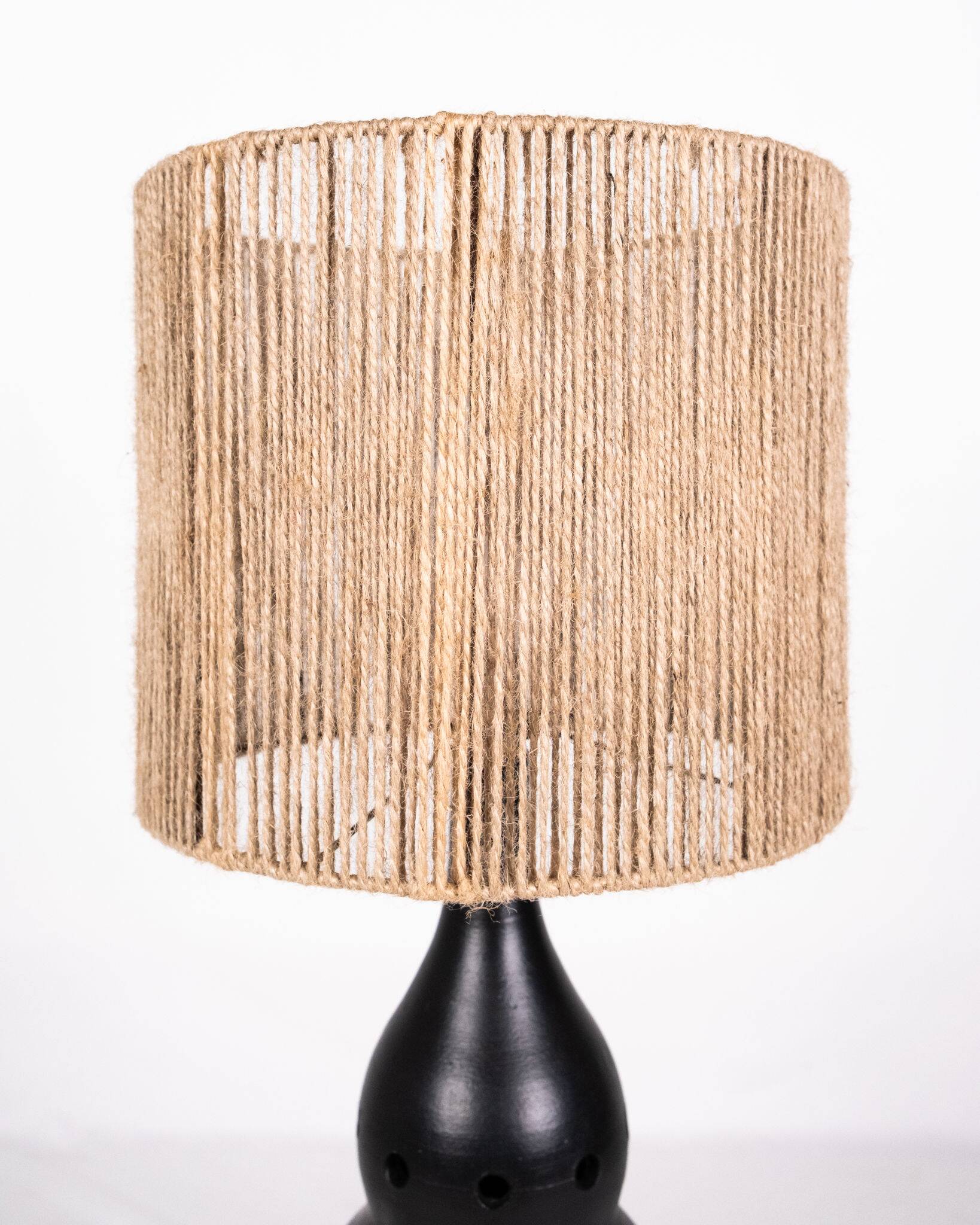 Belle lampe en céramique dans le goût de Georges Pelletier, France, 1970s