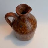 Small pyrite stoneware pitcher