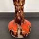 Baudin flamed ceramic pitcher-vase, 1970s