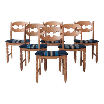 Oak dining chairs