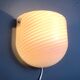 Murano Swirl Glass Sconce by VM-Vetri, Italy, 1970s