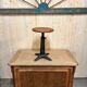 Adjustable Singer stool in cast iron 1930