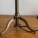 Adjustable table lamp – Tripod base in brass metal – Industrial style