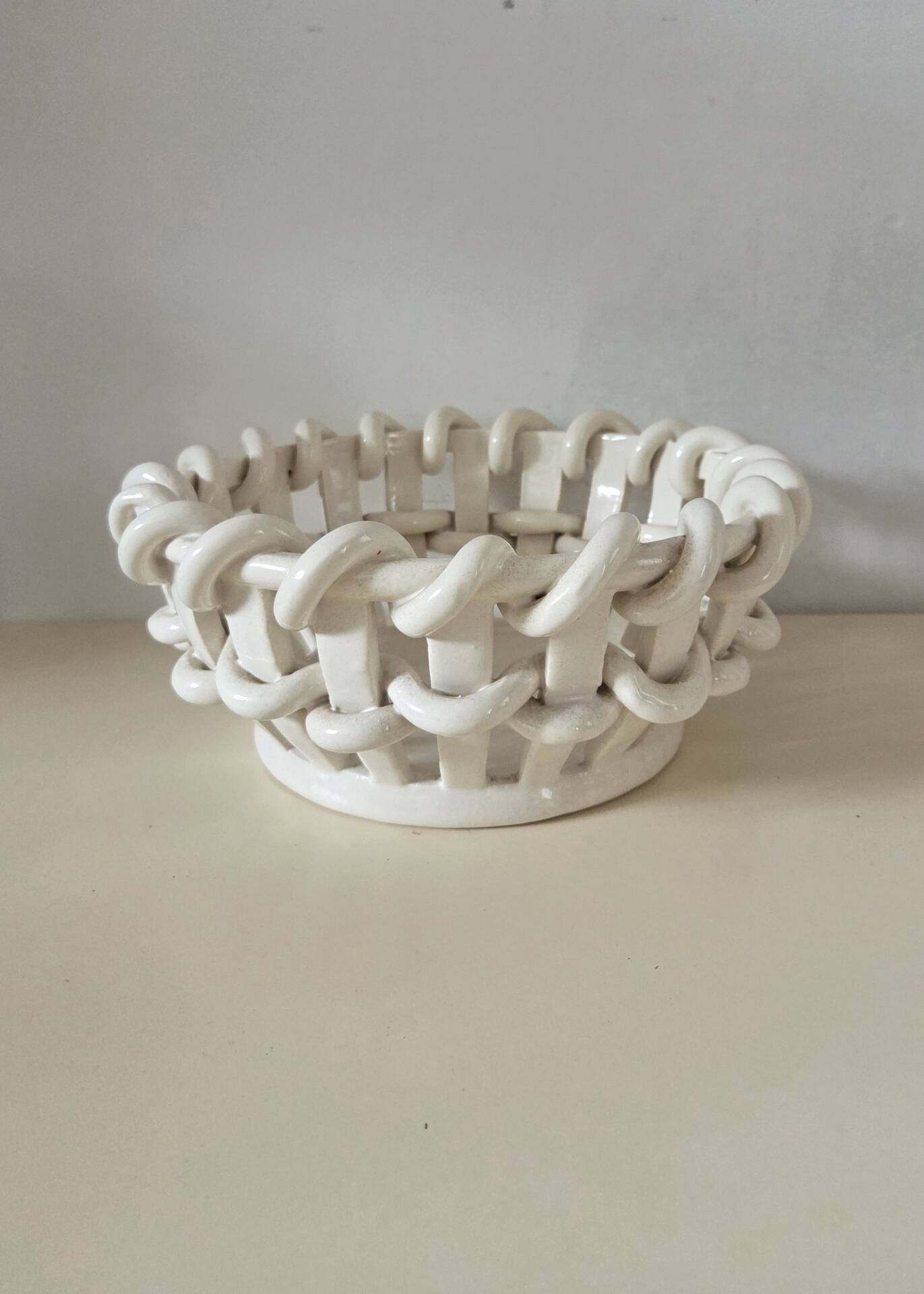 Malicorne faience cup