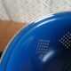 Vintage blue enamelled strainer