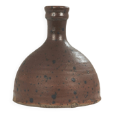 Stoneware soliflore vase by Gustave Tiffoche