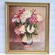 Still life with a bouquet of flowers.
