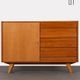 Vintage oak storage by Jiri Jiroutek, model U-458, 1960