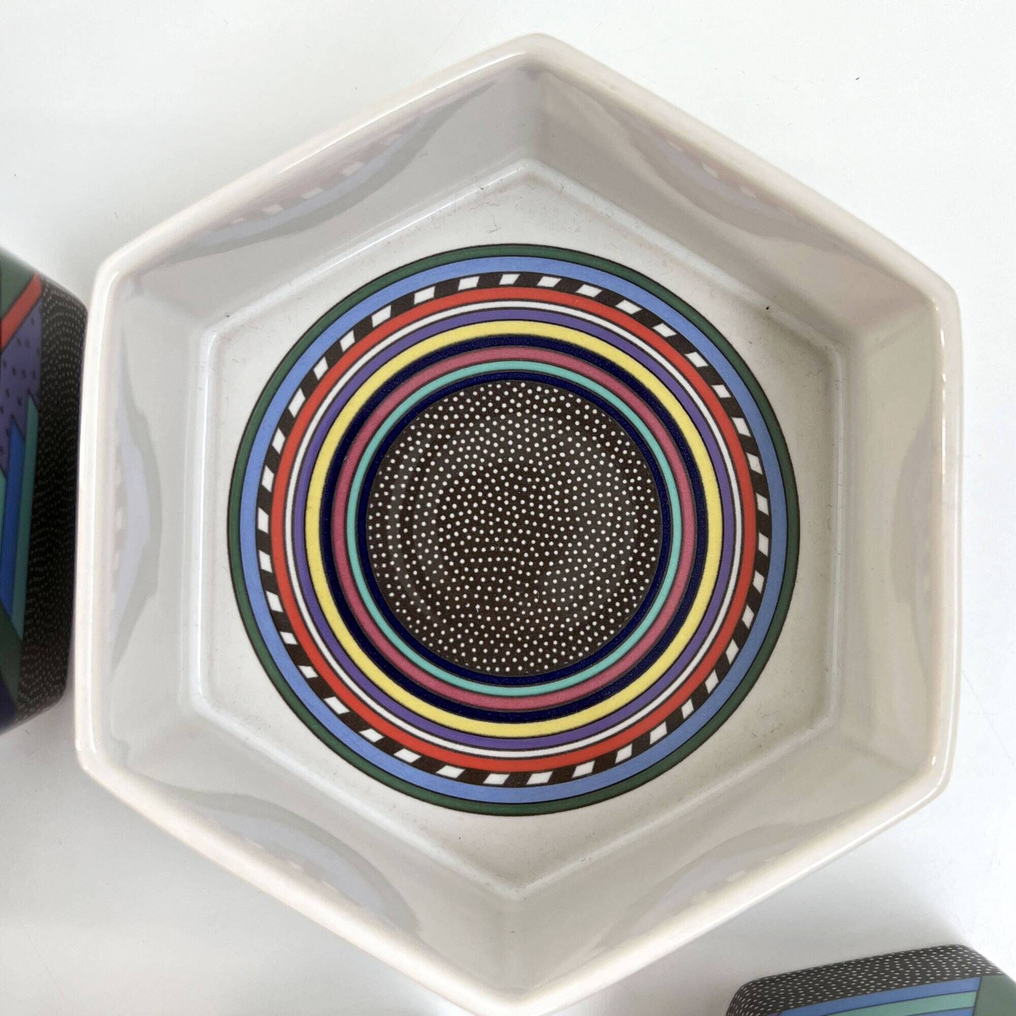 Set of 6 Apéro Bowls Metropol by Barbara Brenner for Rosenthal, 1990