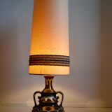 Floor lamp ceramic openwork floor lamp 70s 1970