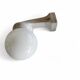 2 x Porcelain Wagenfeld wall lamp no. 4300 for Lindner / 1950s