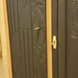 Art deco sideboard in solid oak